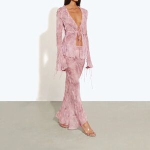 Rat & Boa Pink Cobra Skirt